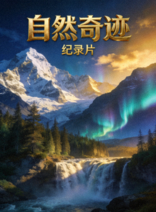 纪录片《自然奇迹》壮观自然景观海报