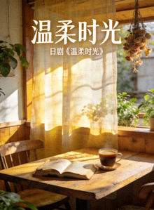 日剧《温柔时光》治愈系海报