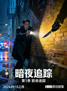 悬疑美剧《暗夜追踪》紧张场景海报